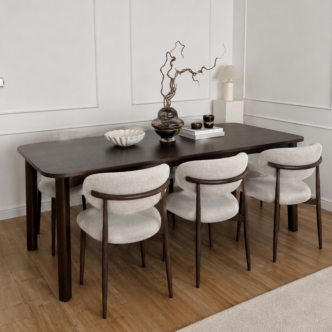 Silla de comedor madera contexto